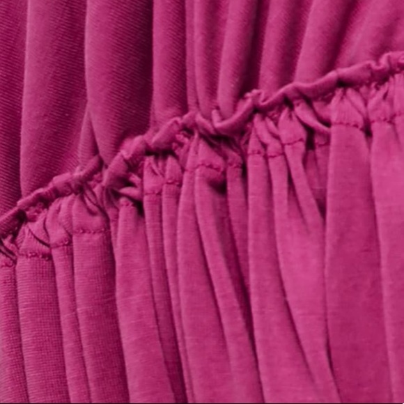 NWT Free People Sundrop magenta tank top - Picture 5 of 7